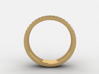 Semi-Set Diamond Eternity Ring 0.23cts. in 18ct. Yellow Gold - 3