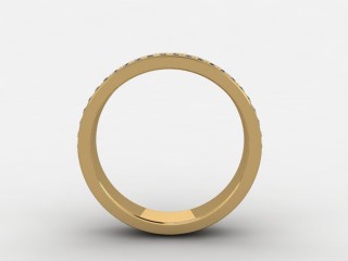 Semi-Set Diamond Eternity Ring 0.24cts. in 18ct. Yellow Gold - 3