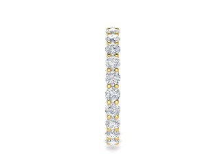 Full Diamond Eternity Ring 1.81cts. in 18ct. Yellow Gold - 6