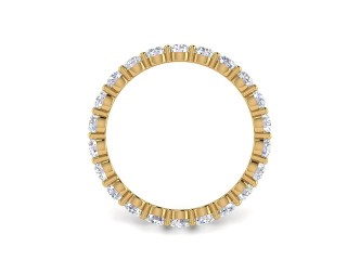 Full Diamond Eternity Ring 1.81cts. in 18ct. Yellow Gold - 9