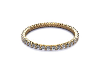 Full Diamond Eternity Ring 1.81cts. in 18ct. Yellow Gold - 12