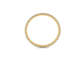 Full Diamond Eternity Ring 0.20cts. in 18ct. Yellow Gold - 9