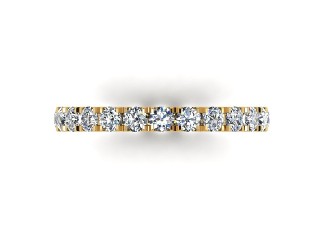 Full Diamond Eternity Ring 1.40cts. in 18ct. Yellow Gold - 3