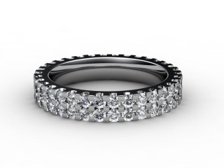 All Diamond Wedding Ring 2.16cts. in Platinum-W88-01065