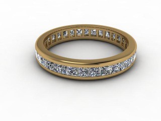 All Diamond Wedding Ring 1.43cts. in 18ct. Yellow Gold-W88-18011