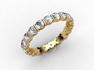 All Diamond Wedding Ring 1.91cts. in 18ct. Yellow Gold