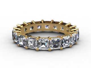 All Diamond Wedding Ring 4.44cts. in 18ct. Yellow Gold-W88-18073