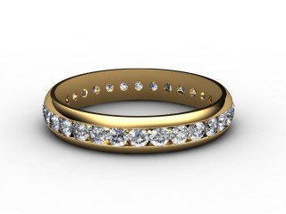 All Diamond Wedding Ring 0.89cts. in 18ct. Yellow Gold-W88-18099