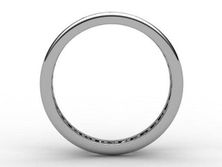 All Diamond Wedding Ring 1.43cts. in Platinum - 3