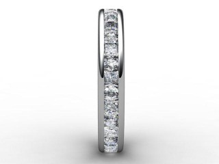 All Diamond Wedding Ring 1.43cts. in Platinum - 6