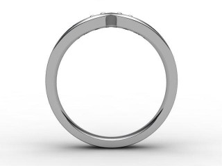 All Diamond Wedding Ring 0.25cts. in Platinum - 3