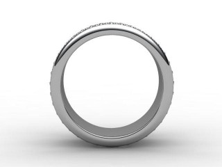 All Diamond Wedding Ring 1.20cts. in Platinum - 3