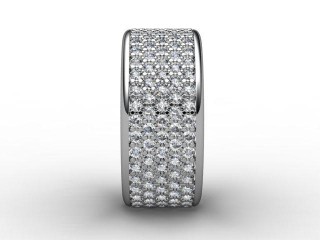 All Diamond Wedding Ring 1.20cts. in Platinum - 6