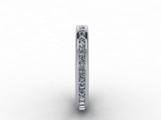All Diamond Wedding Ring 0.78cts. in Platinum - 6