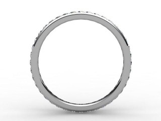 All Diamond Wedding Ring 0.40cts. in Platinum - 3