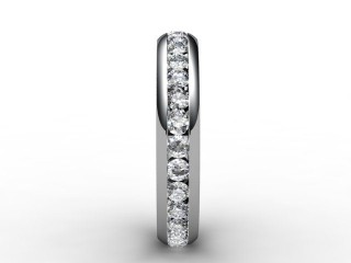 All Diamond Wedding Ring 0.89cts. in Platinum - 6