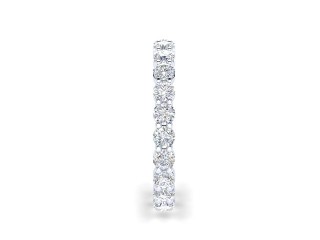 All Diamond Wedding Ring 1.81cts. in Platinum - 6