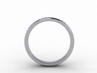 0.23cts. 1/2 Platinum Wedding Ring Ring - 3