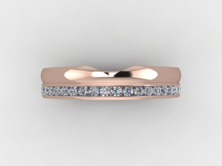 All Diamond 0.24cts. in 18ct. Rose Gold - 9