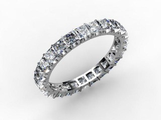 All Diamond Wedding Ring 3.00cts. in 18ct. White Gold - 9
