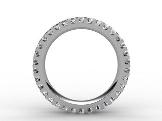 All Diamond Wedding Ring 2.16cts. in 18ct. White Gold - 3
