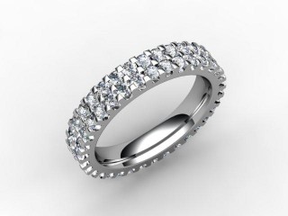 All Diamond Wedding Ring 2.16cts. in 18ct. White Gold - 12