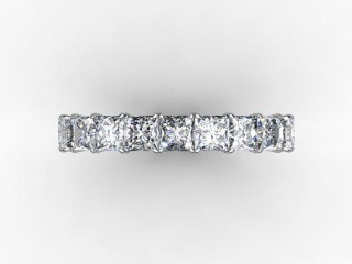 All Diamond Wedding Ring 3.75cts. in 18ct. White Gold - 9