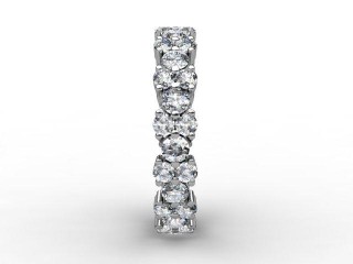 All Diamond Wedding Ring 1.66cts. in 18ct. White Gold - 6