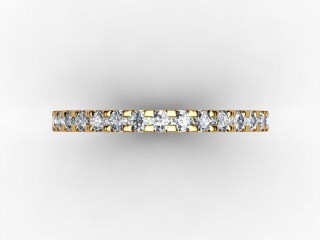 All Diamond Wedding Ring 0.82cts. in 18ct. Yellow Gold - 9
