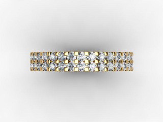 All Diamond Wedding Ring 2.16cts. in 18ct. Yellow Gold - 9