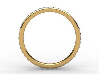 All Diamond Wedding Ring 0.40cts. in 18ct. Yellow Gold - 3