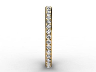 All Diamond Wedding Ring 0.40cts. in 18ct. Yellow Gold - 6