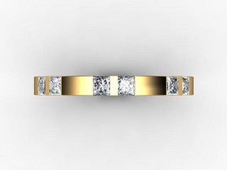 All Diamond Wedding Ring 1.35cts. in 18ct. Yellow Gold - 9