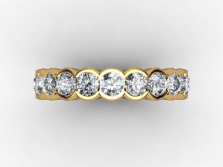 All Diamond Wedding Ring 2.11cts. in 18ct. Yellow Gold - 9