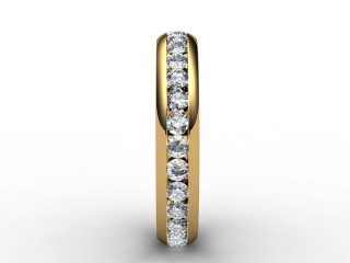 All Diamond Wedding Ring 0.89cts. in 18ct. Yellow Gold - 6