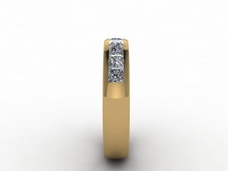 All Diamond Wedding Ring 1.04cts. in 18ct. Yellow Gold - 6