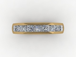 All Diamond Wedding Ring 1.04cts. in 18ct. Yellow Gold - 9