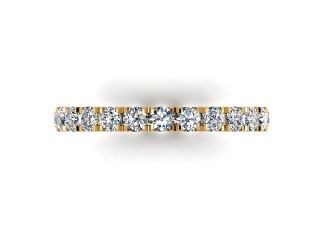 All Diamond Wedding Ring 1.00cts. in 18ct. Yellow Gold - 3