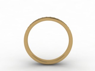 0.50cts. Full 18ct Gold wedding Ring - 3