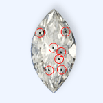 MARQUISE - Cut diamond J SI1
