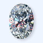 OVAL - Cut diamond D SI1