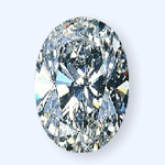 OVAL - Cut diamond I VVS1
