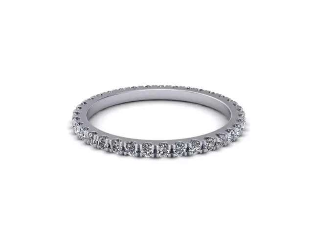 Diamond-Set Wedding Rings